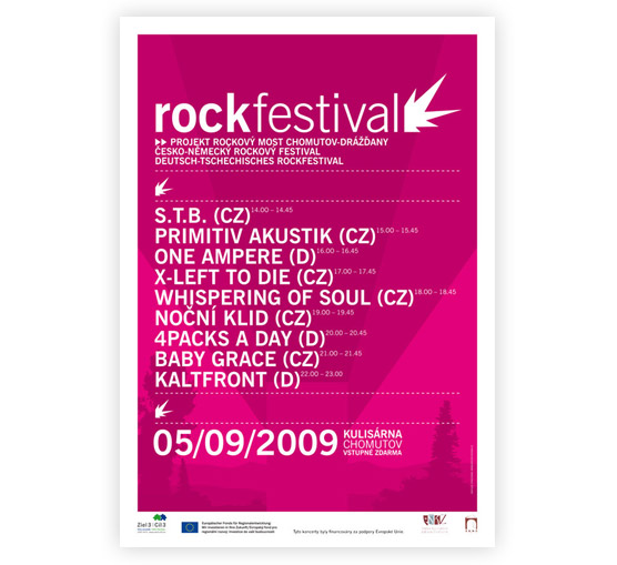 plakát na festival
